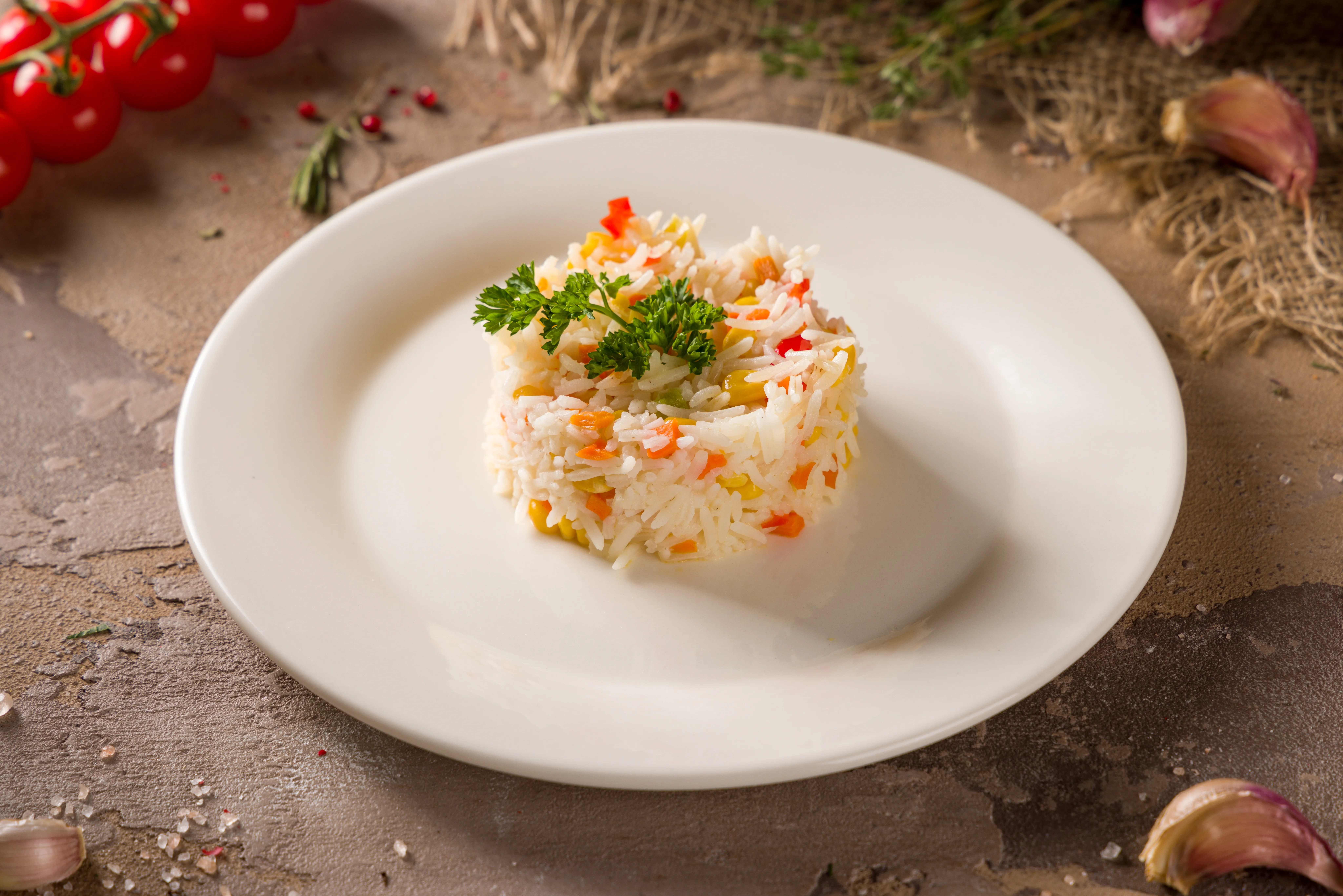 Рис с овощами